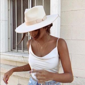 LACK OF COLOR- Ivory Rancher Hat!